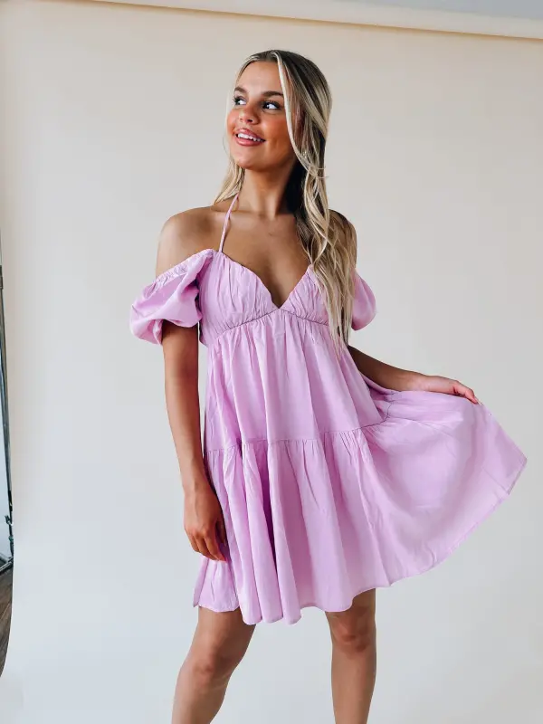 Hadlee Off The Shoulder Mini Dress