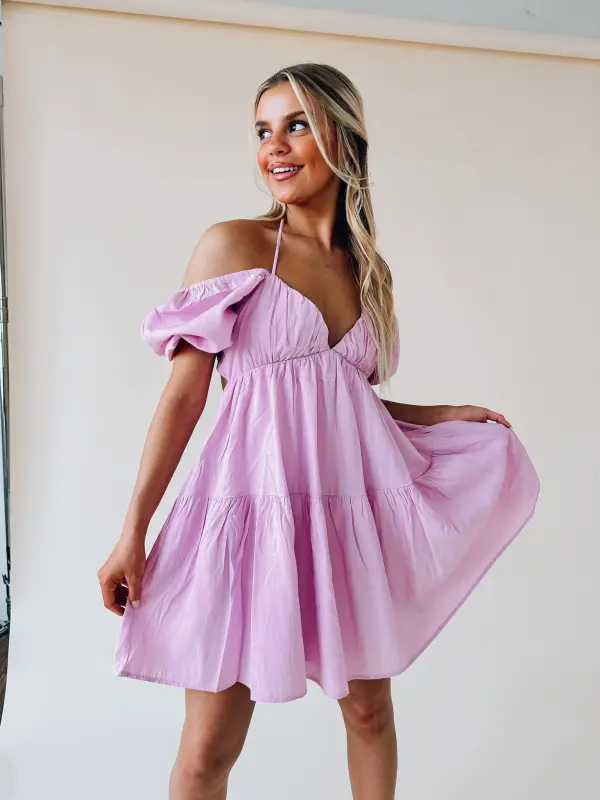 Hadlee Off The Shoulder Mini Dress