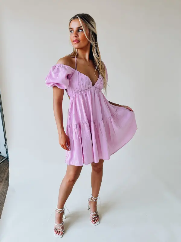 Hadlee Off The Shoulder Mini Dress