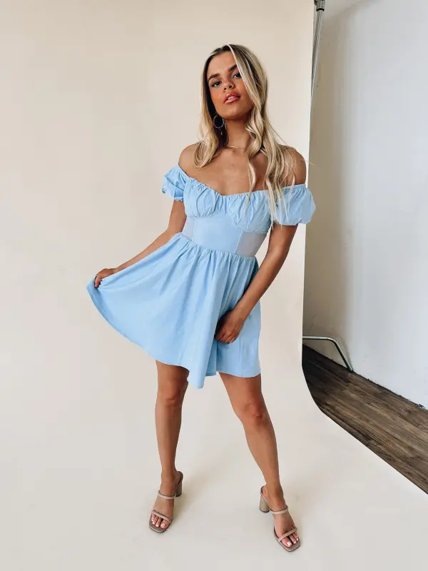 Kennie Off The Shoulder Mini Dress