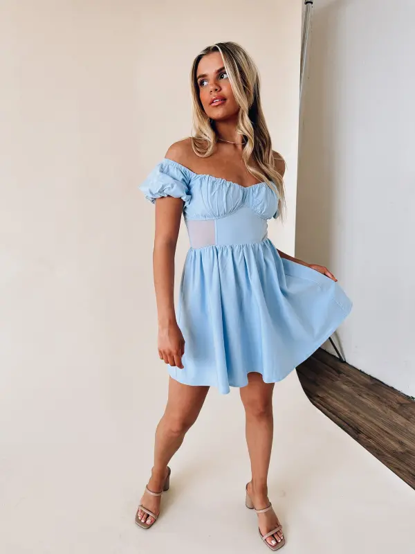 Kennie Off The Shoulder Mini Dress