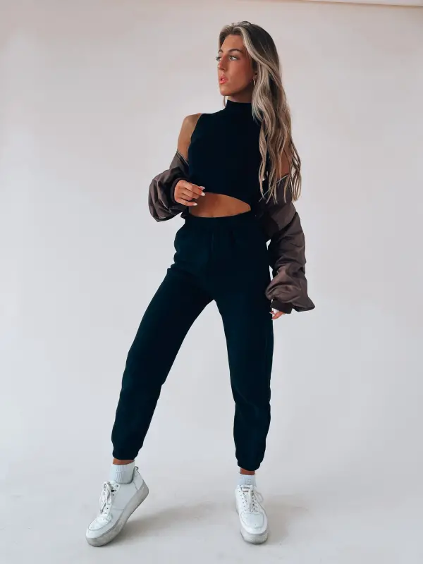 Kiandra Cropped Coco Bomber Jacket