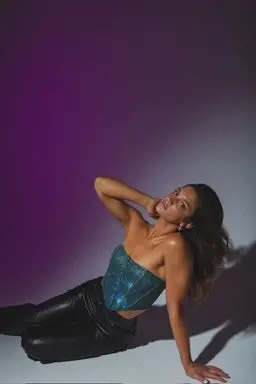 Alice Shimmering Bustier Top-96106