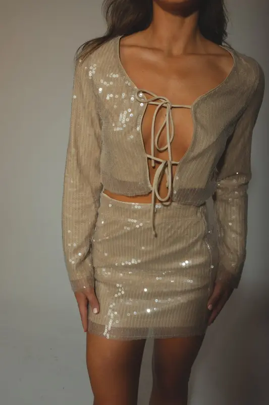 Light Up The Night Sequin Top-95067