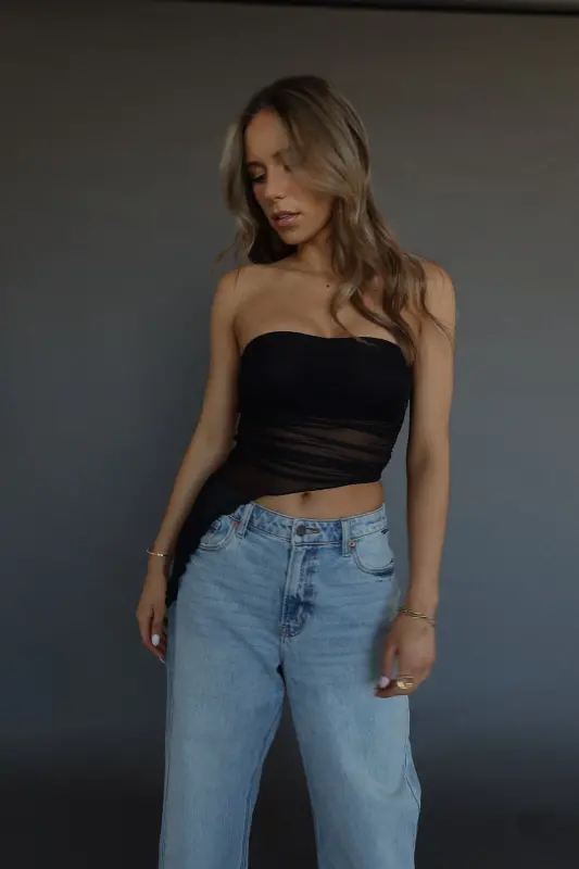 RESTOCKED: Macy Mesh Tube Top